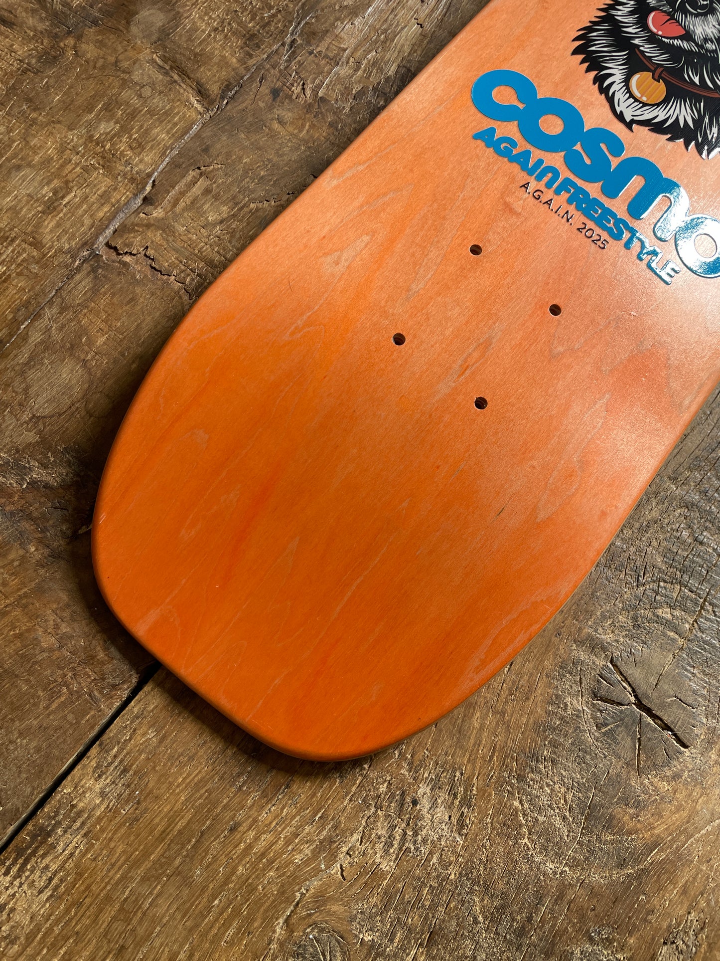 Deck Again Cosmo 7.5” - Orange/Blue