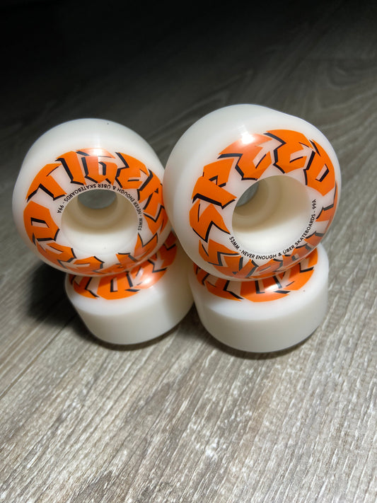 Roues Freestyle Never Enough x Über Speed Tigers 53mm 99a